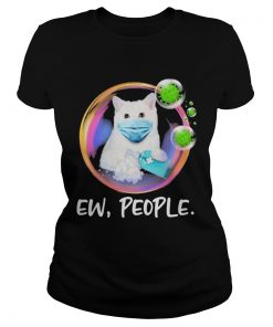 White Cat Safety Bubble Face Mask Ew People  Classic Ladies