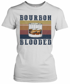 Wine Bourbon Blooded Vintage T-Shirt Classic Women's T-shirt