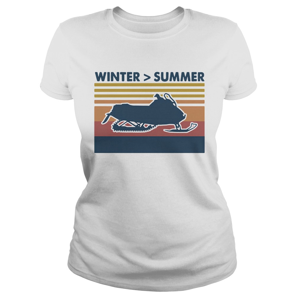 Winter Summer Vintage Retro Classic Ladies