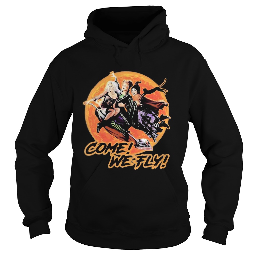 Witch Come we fly sunset Hoodie