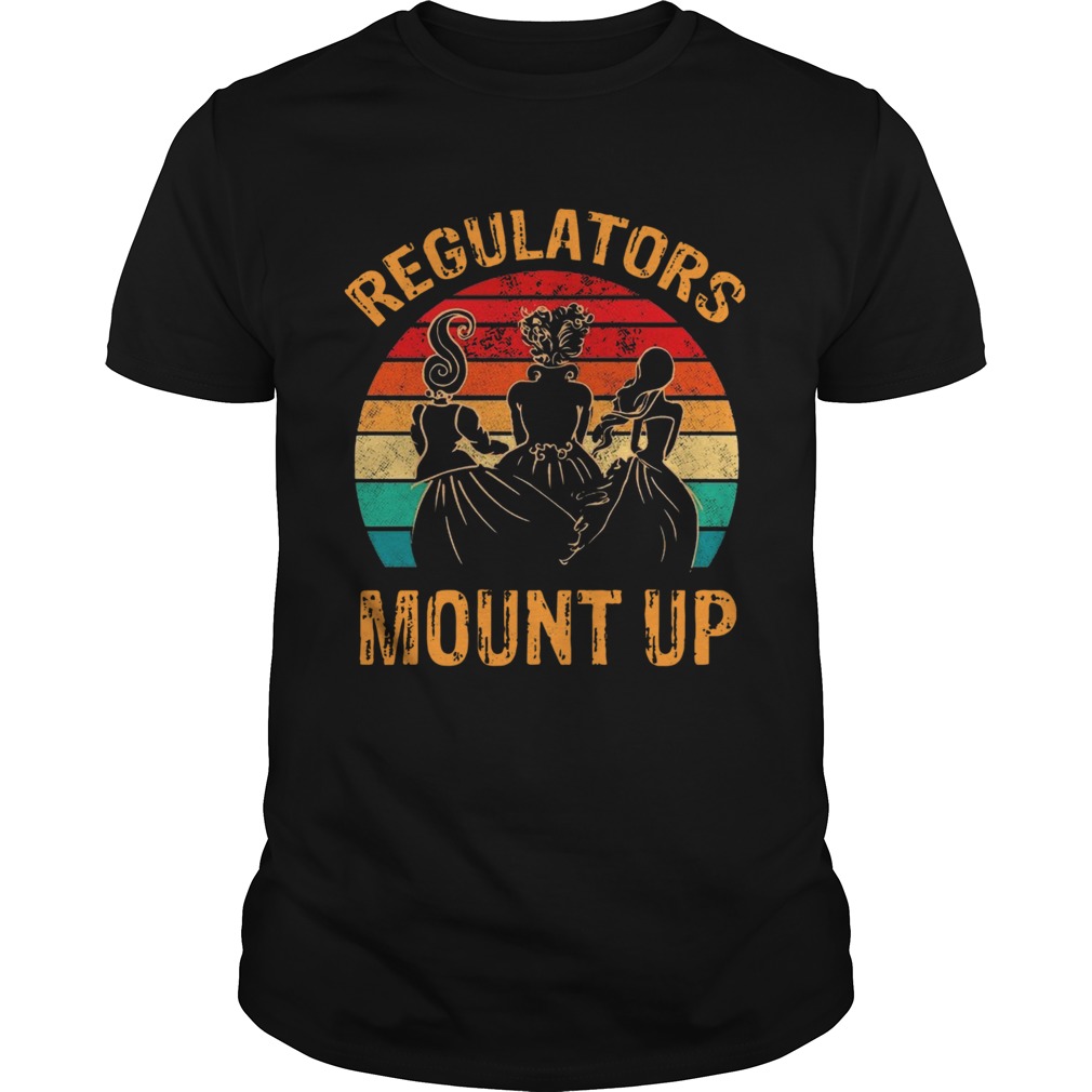 Witch Regulators Mount Up Sunset shirt