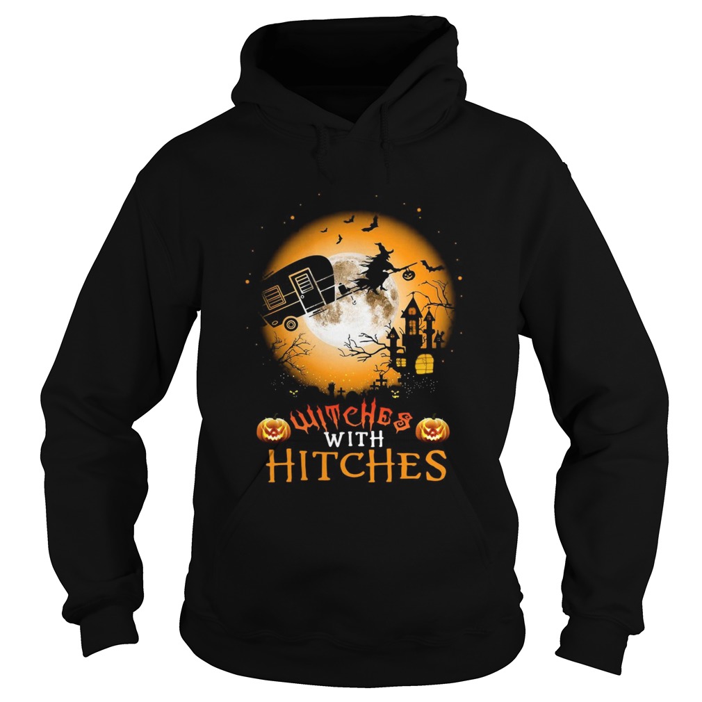 Witches With Hitches Halloween Hoodie