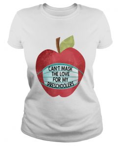 Wonderful Apple Face Mask CanT Mask The Love For My Preschoolers  Classic Ladies