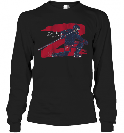 Z Columbus Hockey Licensed By Zach Werenski T-Shirt Long Sleeved T-shirt 