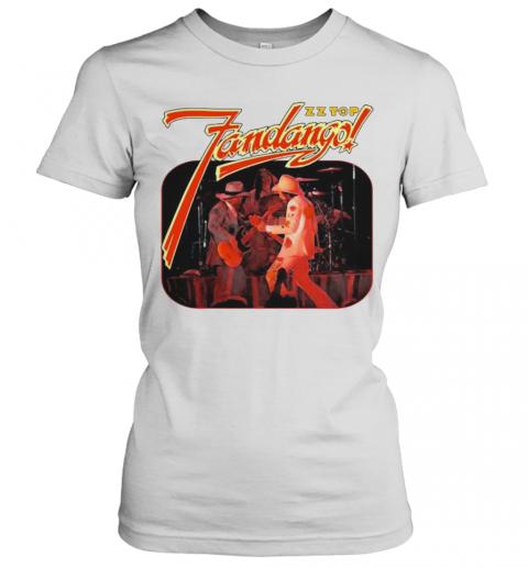 Zz Top Fandango Album Guitar T-Shirt Classic Women's T-shirt