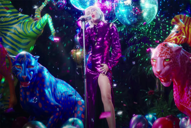 Miley Cyrus new Midnight Sky music video is a fashion feast