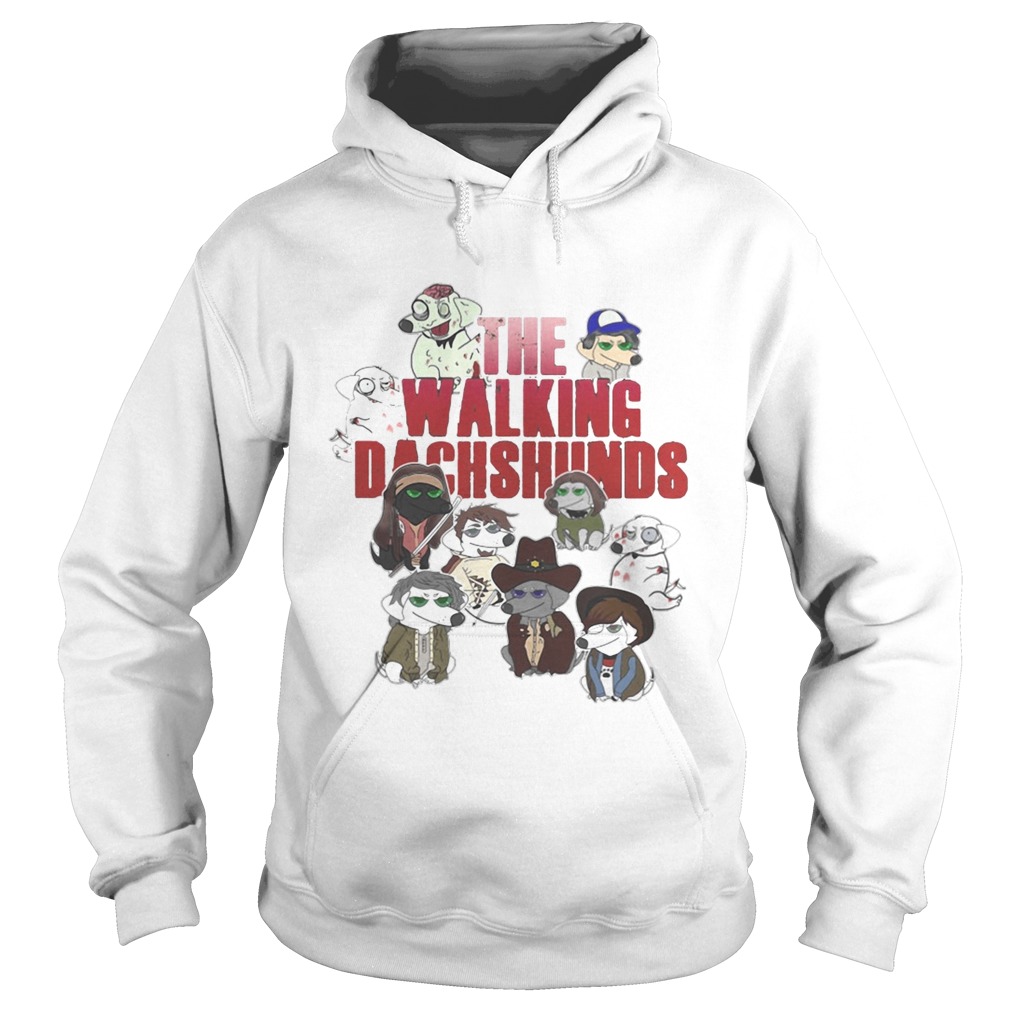 the walking dachshunds Hoodie