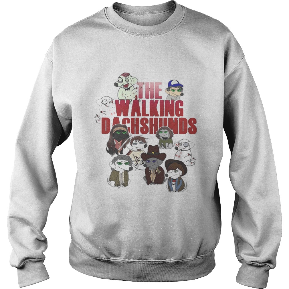 the walking dachshunds Sweatshirt