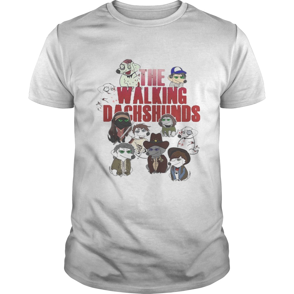 the walking dachshunds shirt