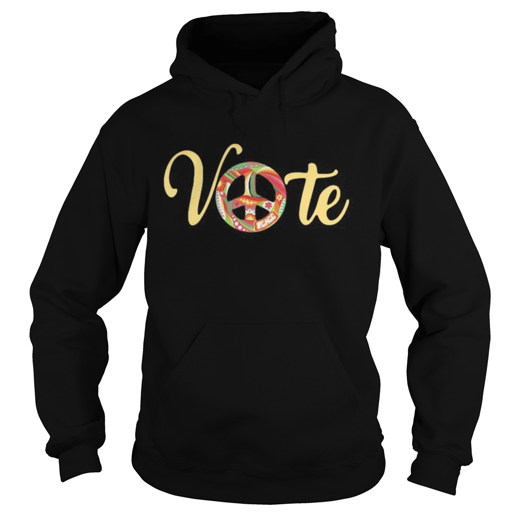 vote peace Hoodie