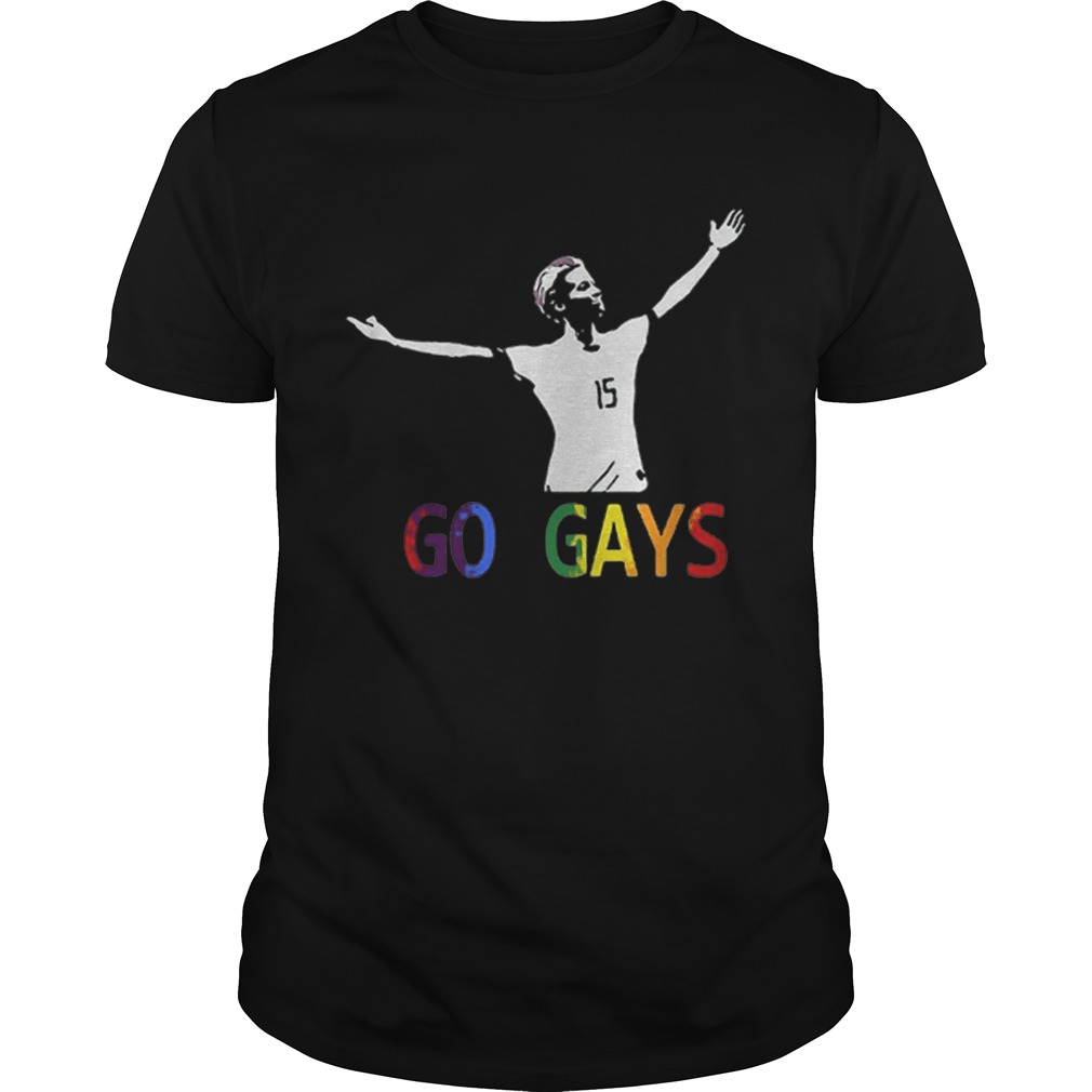 Alex Morgan Go Gays LGBT shirt