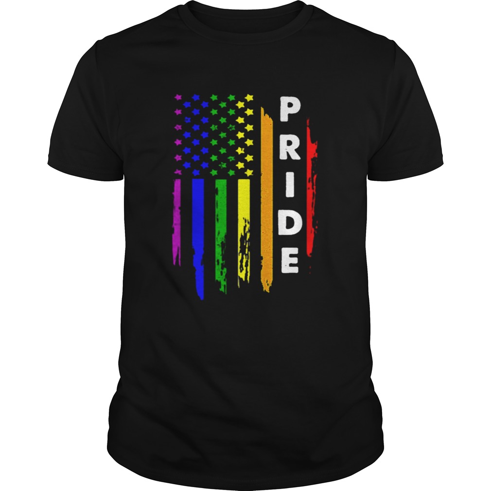 America Flag Pride LGBT 4th Of July Independence Day shirt