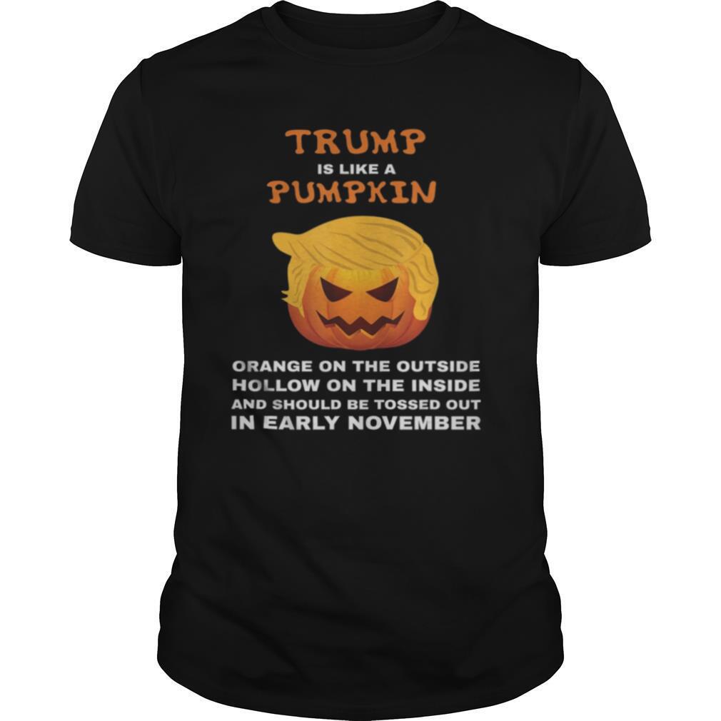 Anti Trump Toss Out in Early November Vote Halloween shirt