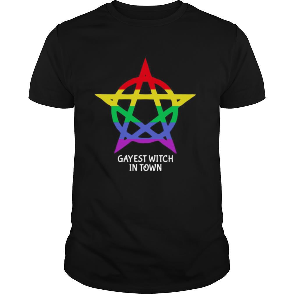 Awesome Gayest Witch In Town shirt