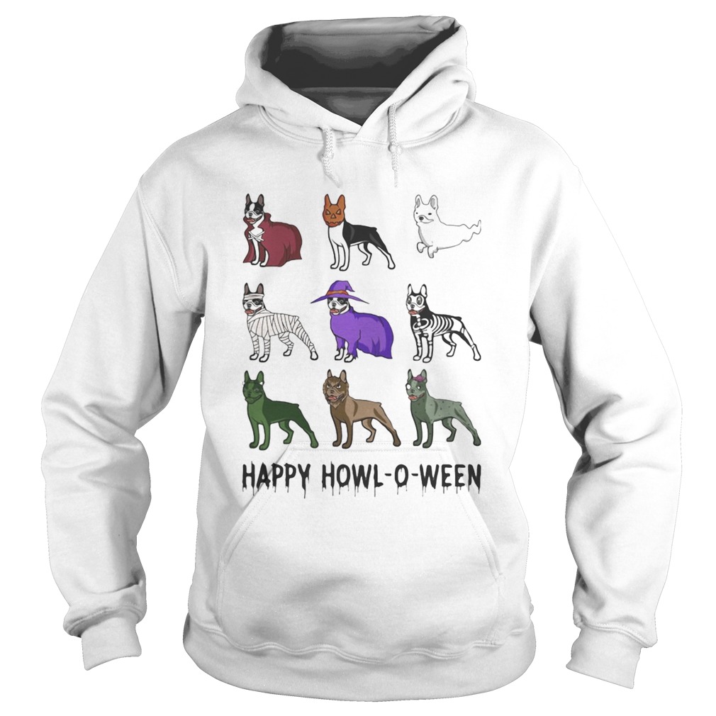 BOSTIE HAPPY HOWLOWEEN HALLOWEEN Hoodie