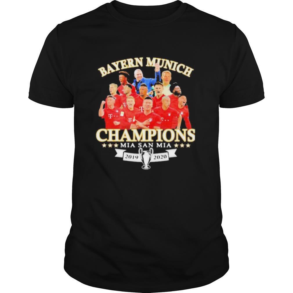 Bayern munich champions mia san mia 2019 2020 shirt