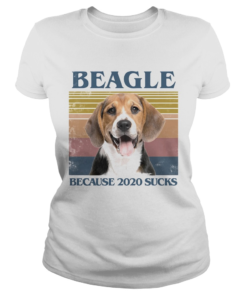 Beagle because 2020 sucks vintage retro  Classic Ladies