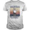 Bear I hate morning people and mornings and people vintage retro  Unisex
