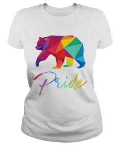 Bear Pride LGBT Rainbow Flag Pride Month Gift  Classic Ladies