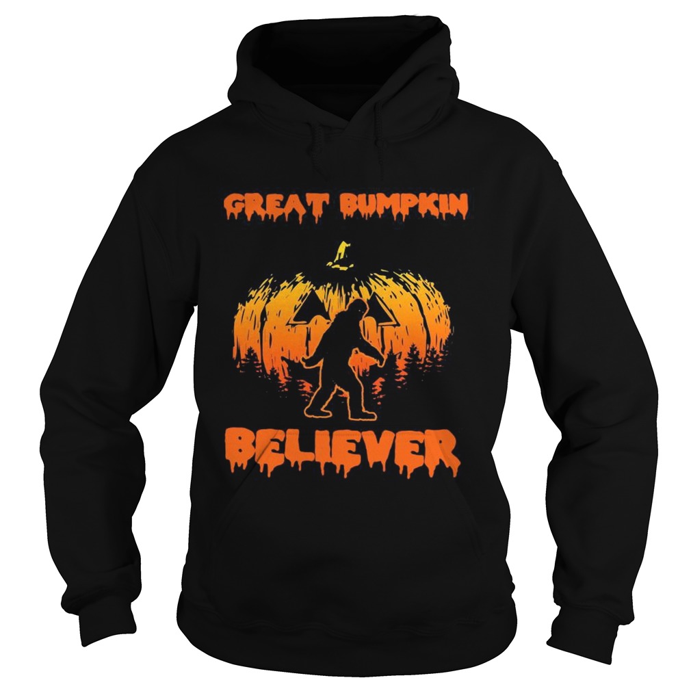 Bigfoot Great Bumpkin Believer Hoodie