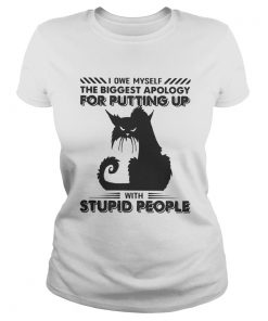 Black Cat I owe myself the biggest apology for putting up with stupid people  Classic Ladies