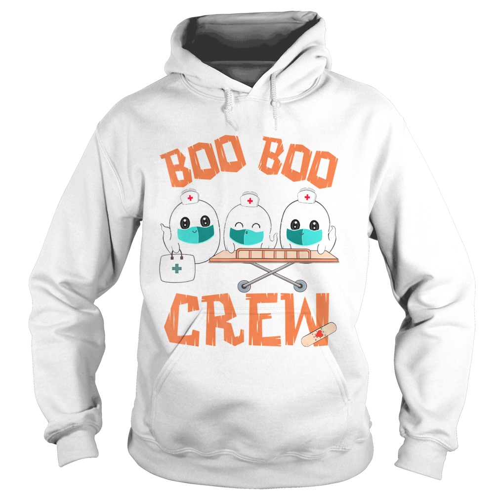 Boo Boo Crew Ghost Doctor Paramedic EMT Nurse Halloween Gift Hoodie