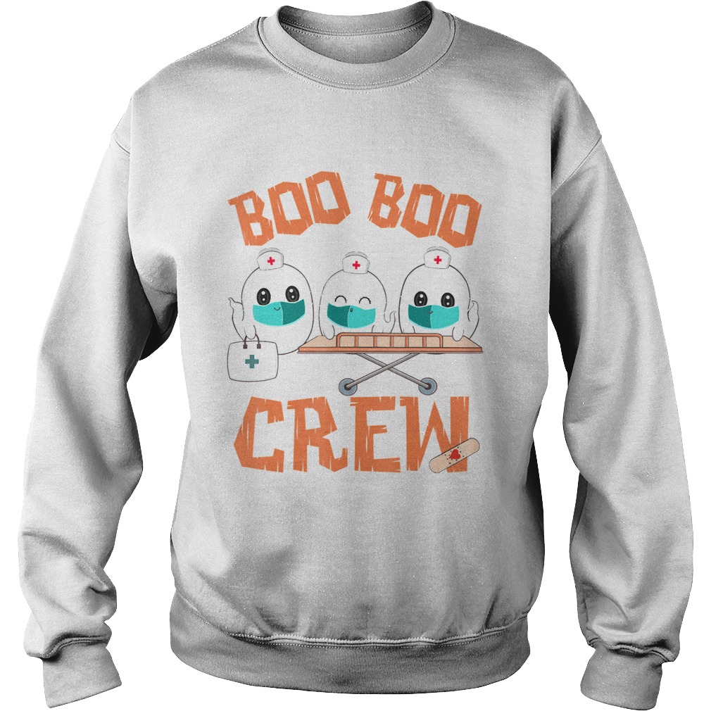 Boo Boo Crew Ghost Doctor Paramedic EMT Nurse Halloween Gift Sweatshirt