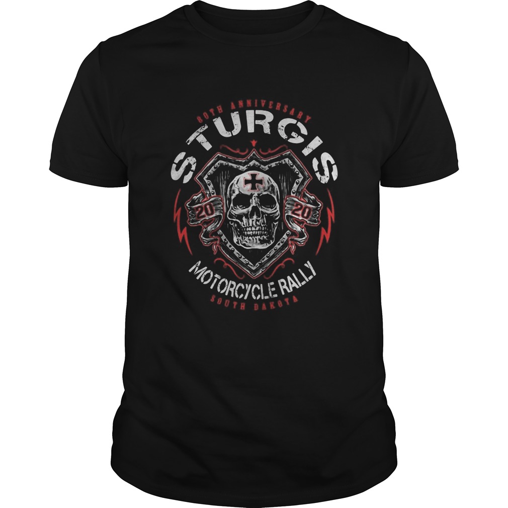 Both Anniversary Sturgis 2020 Motorcycle Rally South Dakota Skull shirt