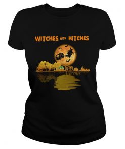 Camping Witches With Hitches Halloween  Classic Ladies
