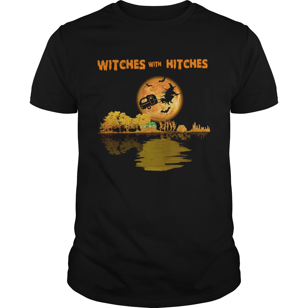 Camping Witches With Hitches Halloween shirt