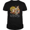 Cats it’s the most wonderful time of the year sunflowers leaves tree shirt