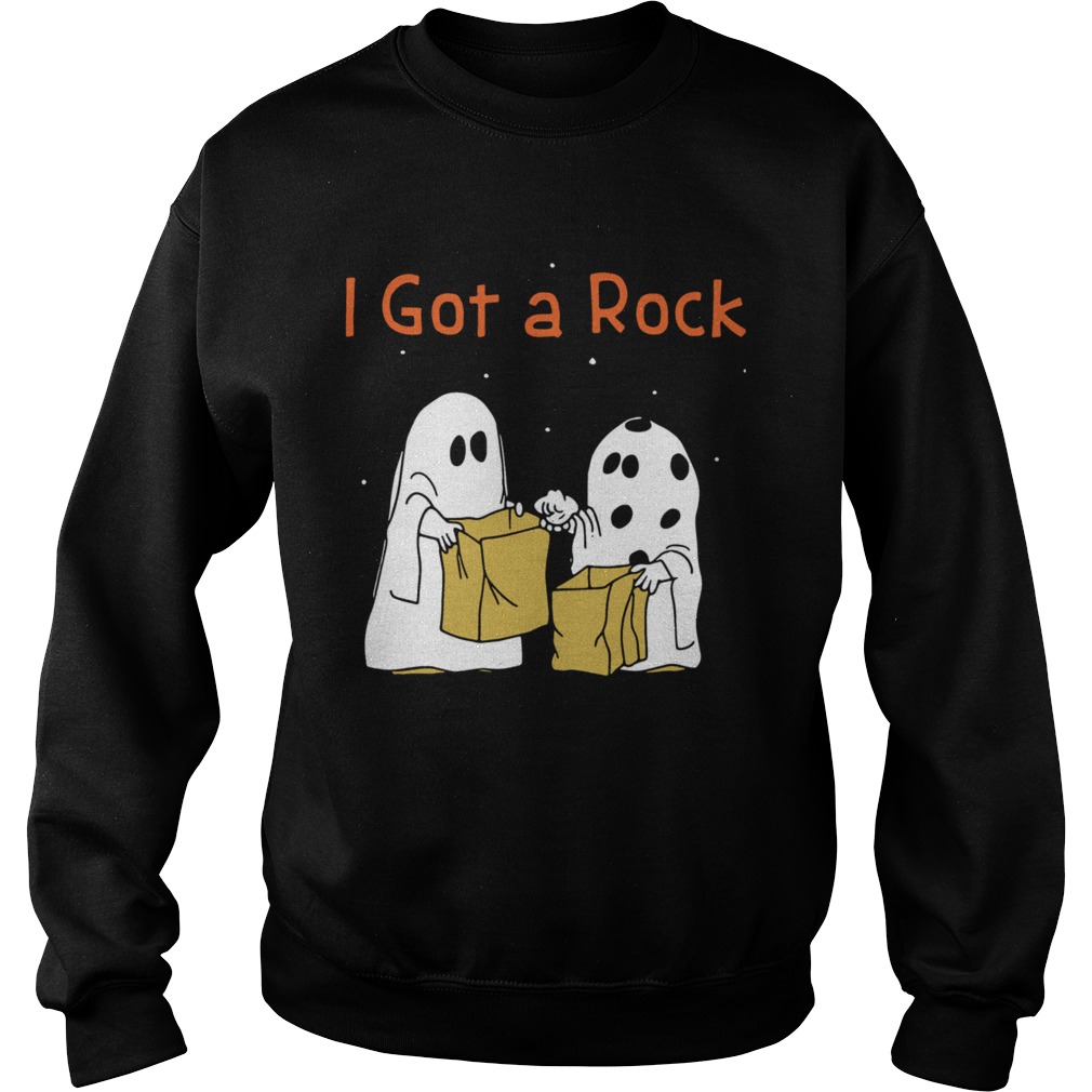 Cute I Got A Rock Ghost Halloween Sweatshirt