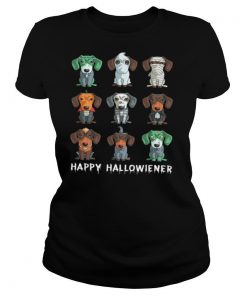 Dachshund Happy Halloween shirt