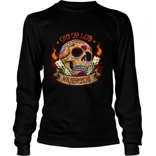 Day Dead Dia De Los Muertos Sugar Skull shirt
