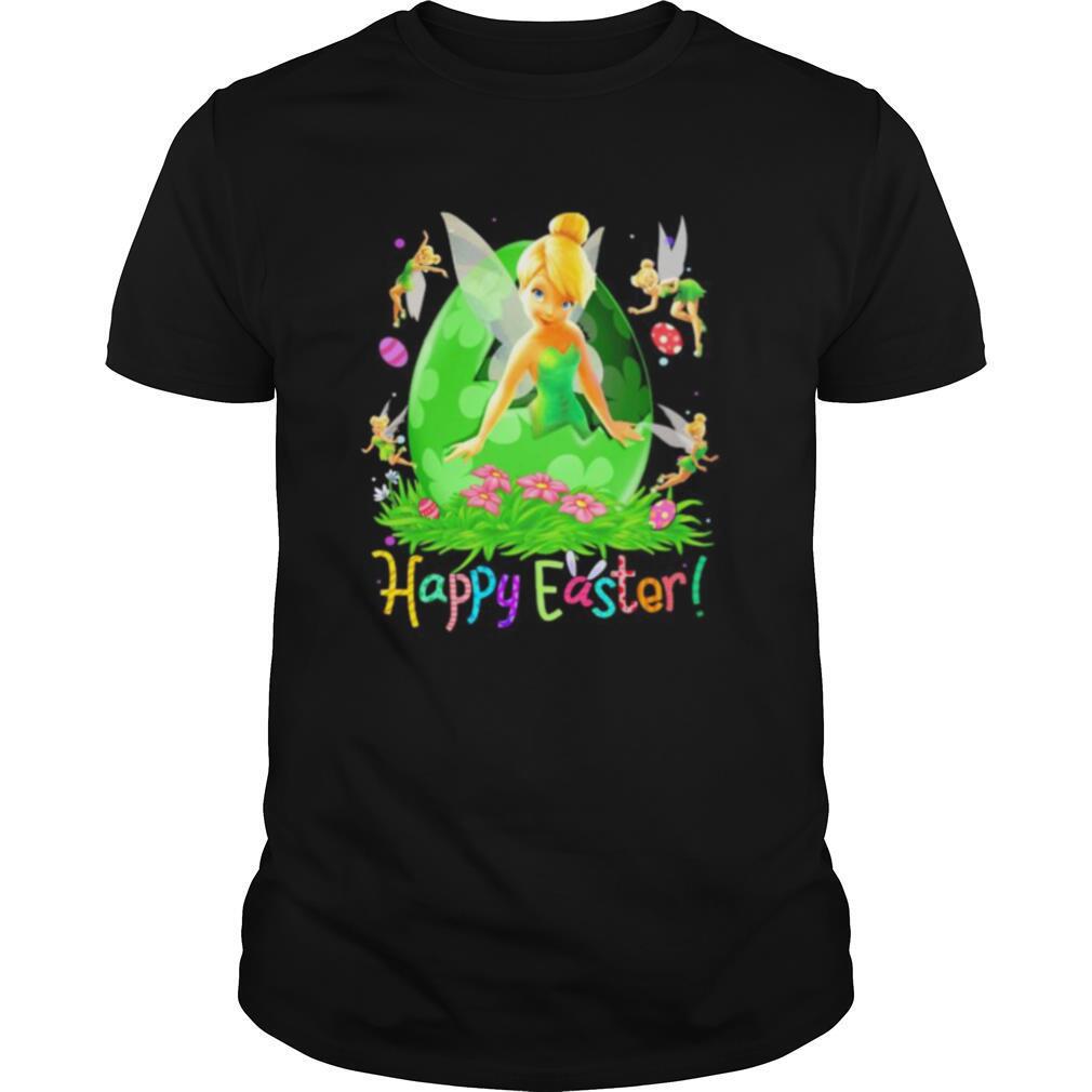 Disney tinkerbell happy easter flower shirt