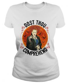 Dost Thou Comprehend Moon Halloween  Classic Ladies