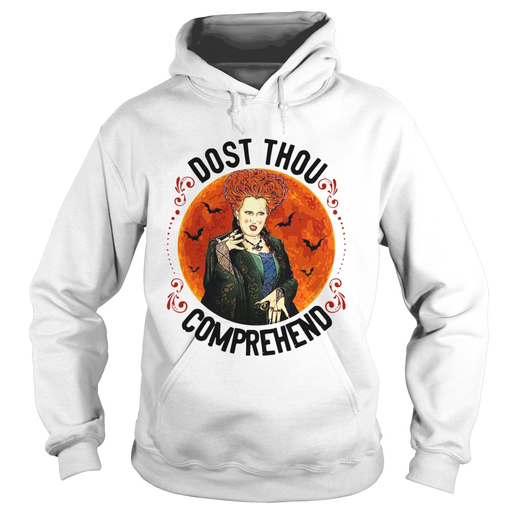 Dost Thou Comprehend Moon Halloween Hoodie