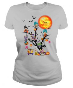 Dragon Ball Character Tree Halloween shirt