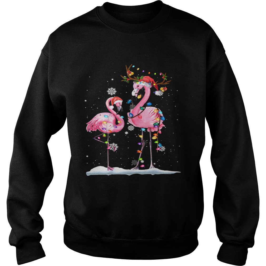 Flaming Light Christmas Sweatshirt
