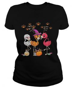 Flamingo Halloween  Classic Ladies