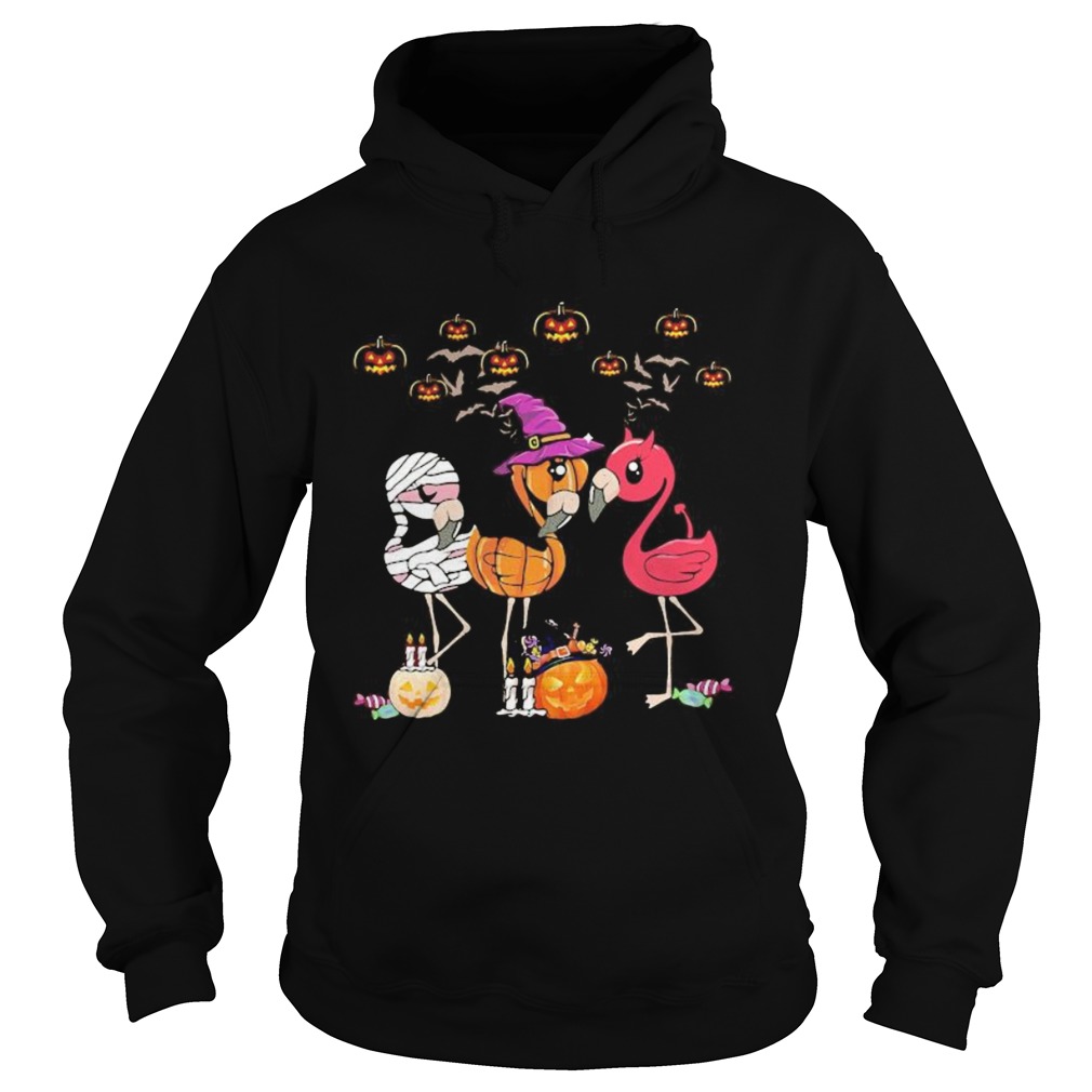 Flamingo Halloween Hoodie