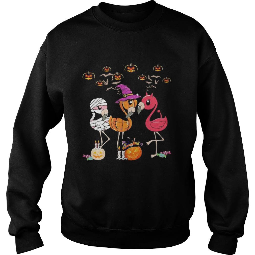 Flamingo Halloween Sweatshirt