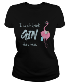 Flamingo I cant drink thru this  Classic Ladies