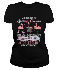 Flamingo were more than just quilting friends were like a really small gang apparently were trou Classic Ladies