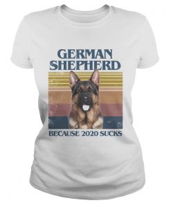 German shepherd collie because 2020 sucks vintage retro  Classic Ladies