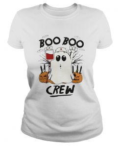 Ghost Pumpkins Nurse Boo Boo Crew Halloween  Classic Ladies