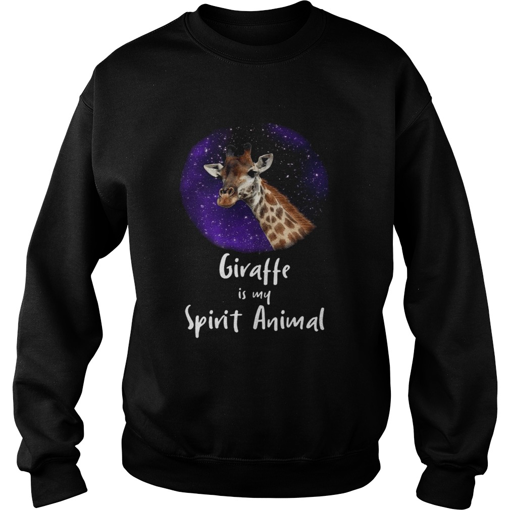 Giraffe Is My Spirit Animal Sweaters Sweatshirt
