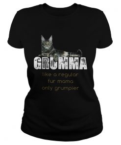 Grumma Like A Regular Fur Mama Only Grumpier  Classic Ladies