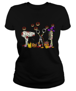 Hairstylists Pumpkin Halloween  Classic Ladies