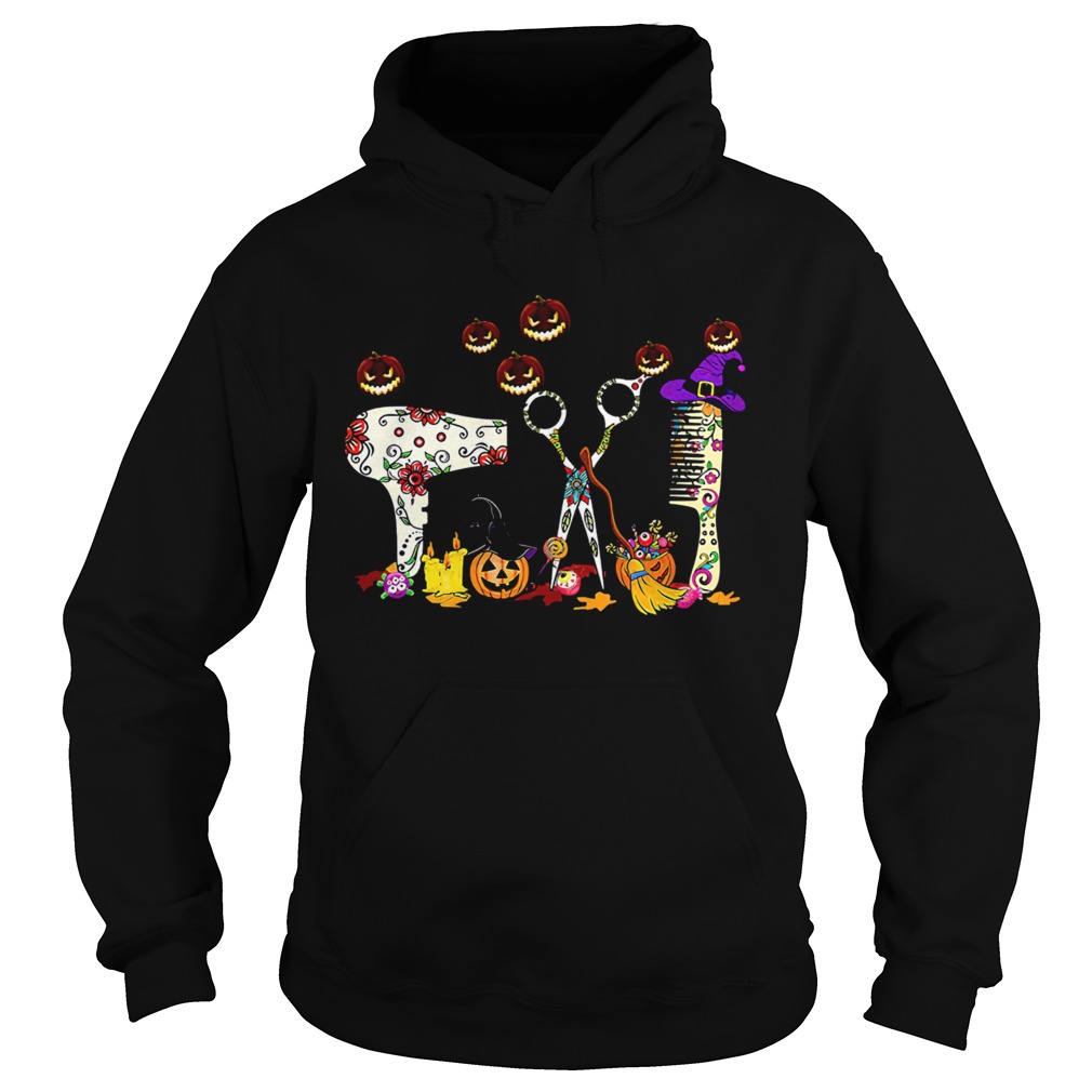 Hairstylists Pumpkin Halloween Hoodie